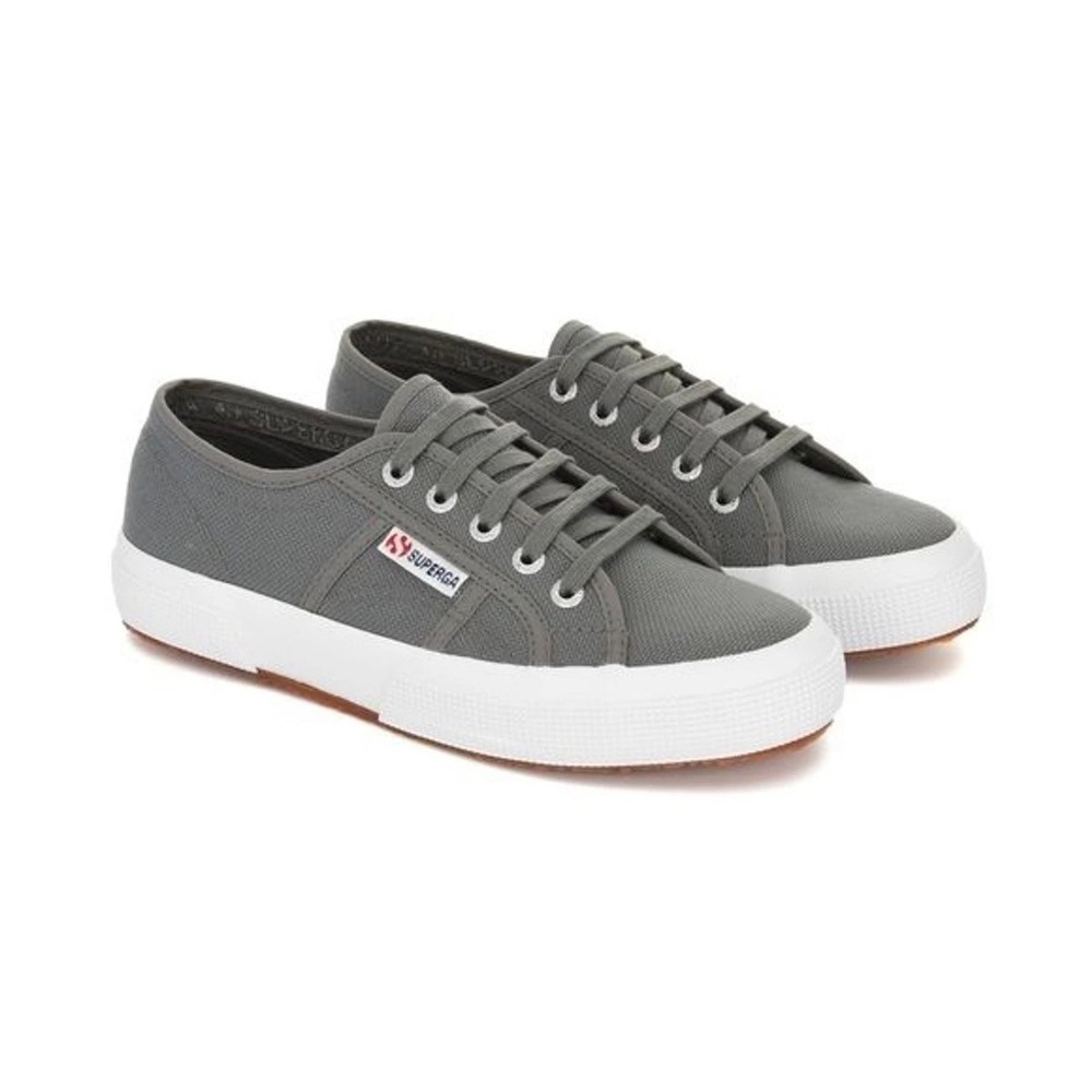 Superga 2750 Cotu Classic Grey Sage Canvas Low Top Sneakers Womens 7.5 Mens 6
